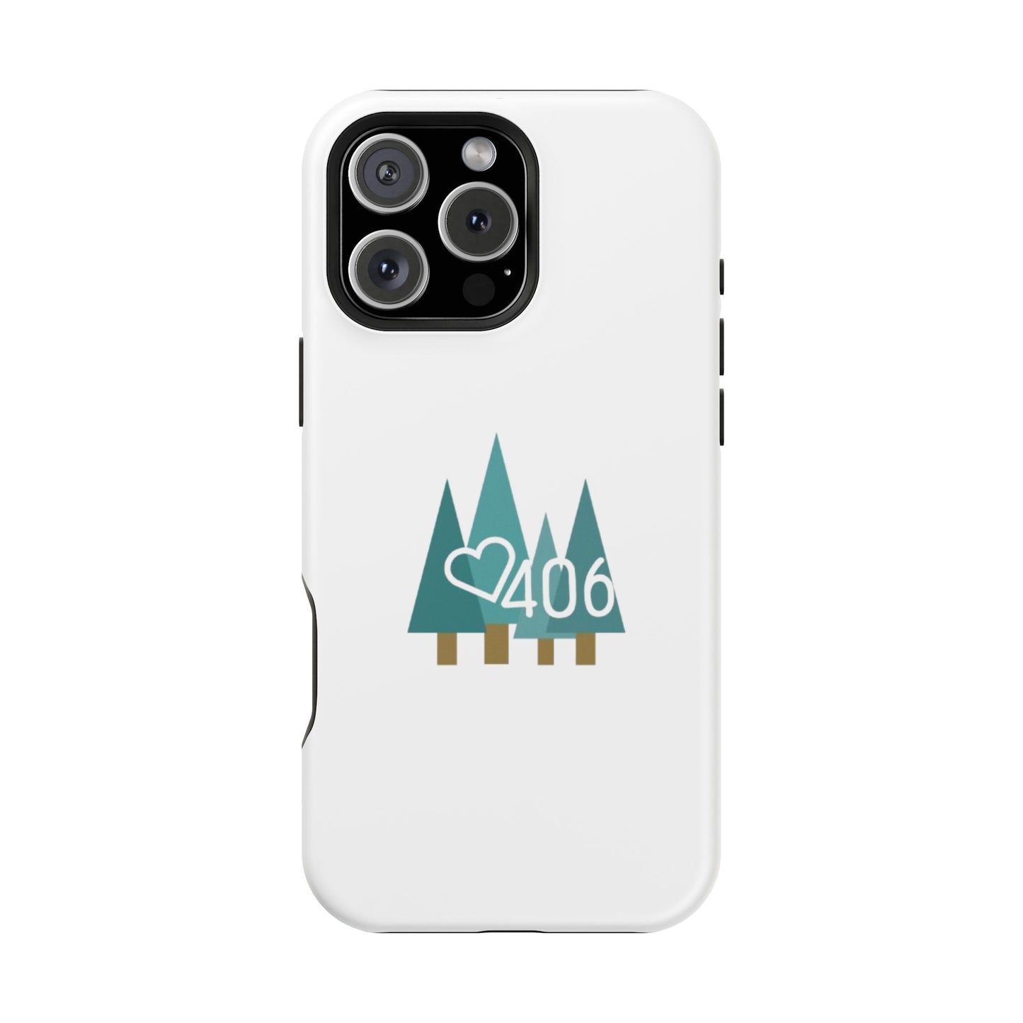 ITS406 Design Phone Case - Magnetic Tough - White Pines