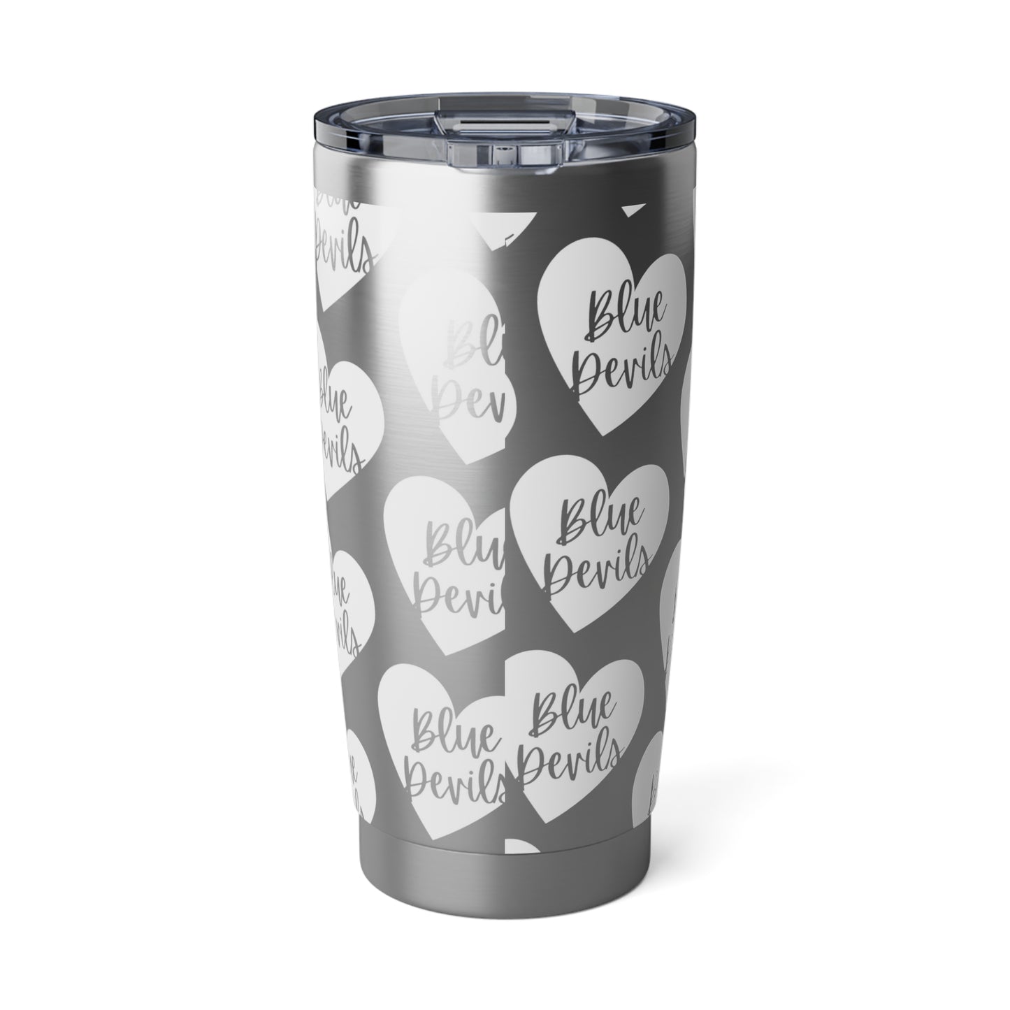 Generic Team Vagabond 20oz Steel Tumbler - Blue Devils Heart