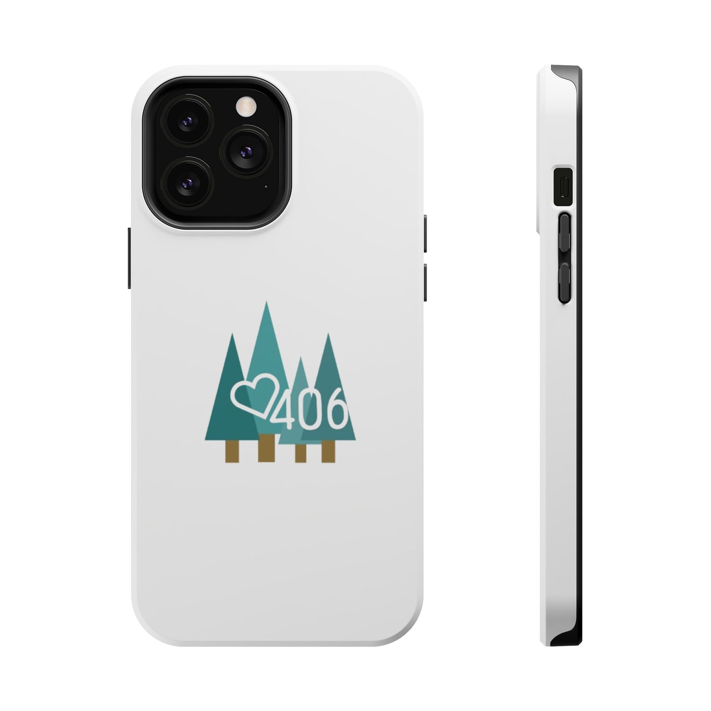 ITS406 Design Phone Case - Magnetic Tough - White Pines