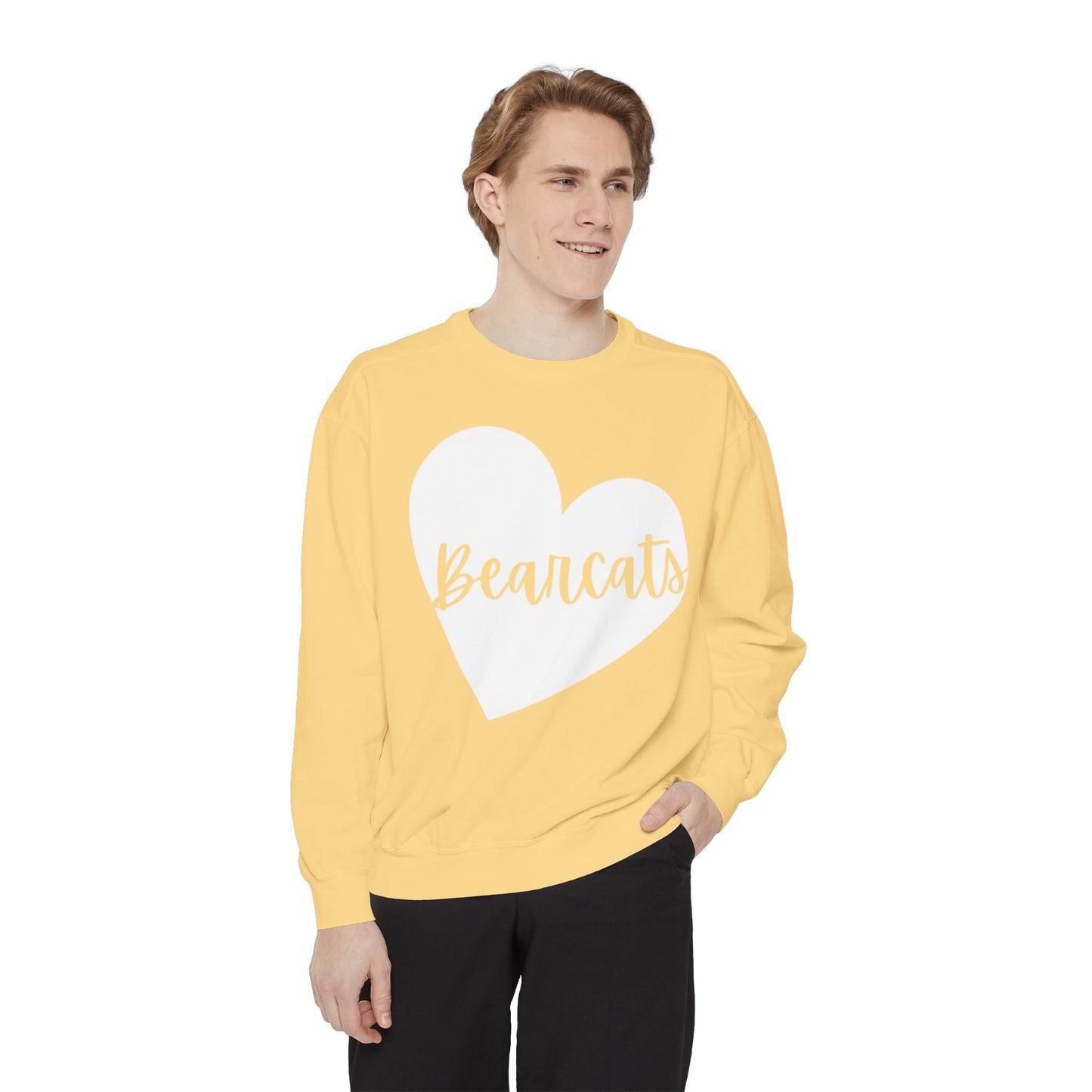 Generic Team Crewneck Sweatshirt - Bearcats Heart