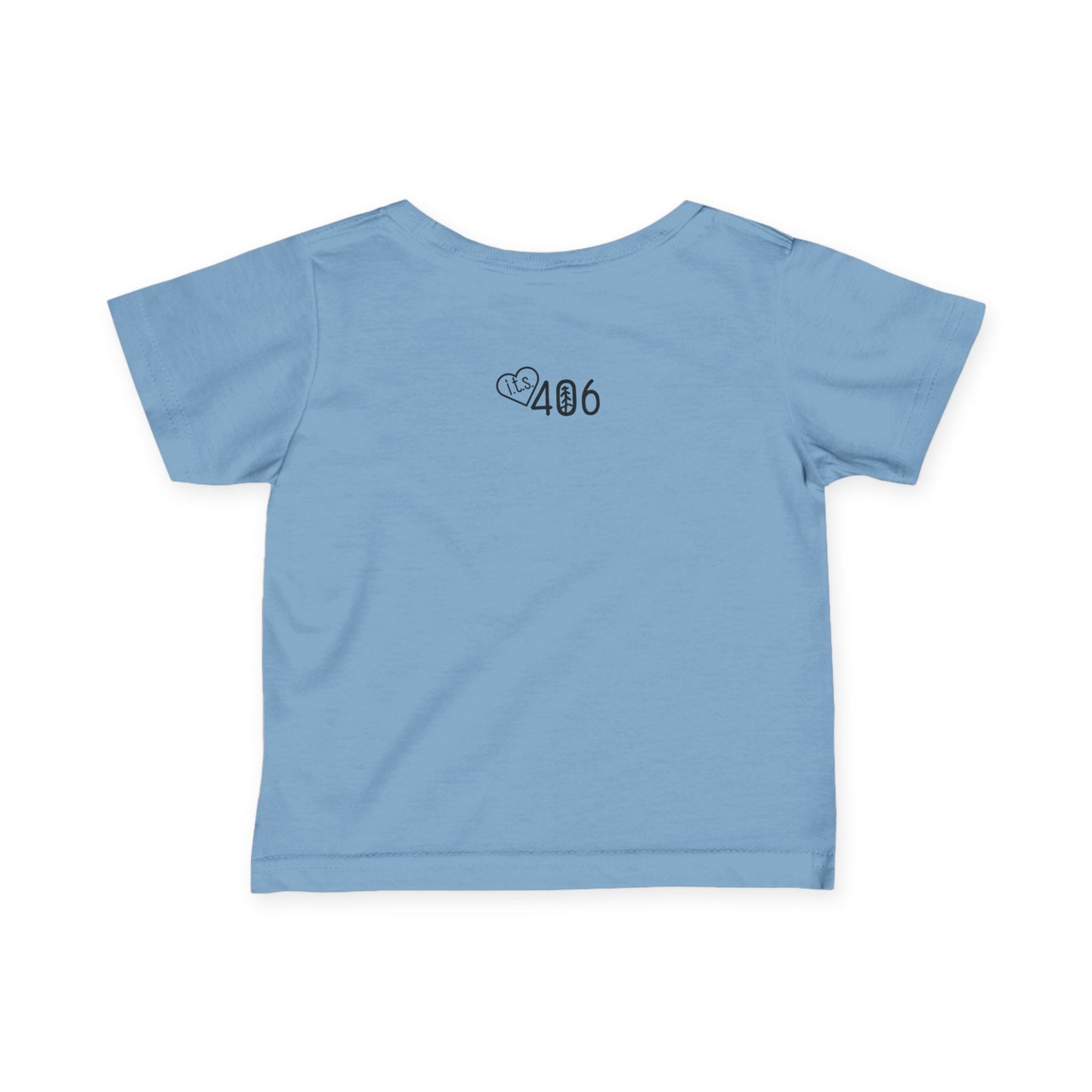 406 Baby Fine Jersey Tee - Moose