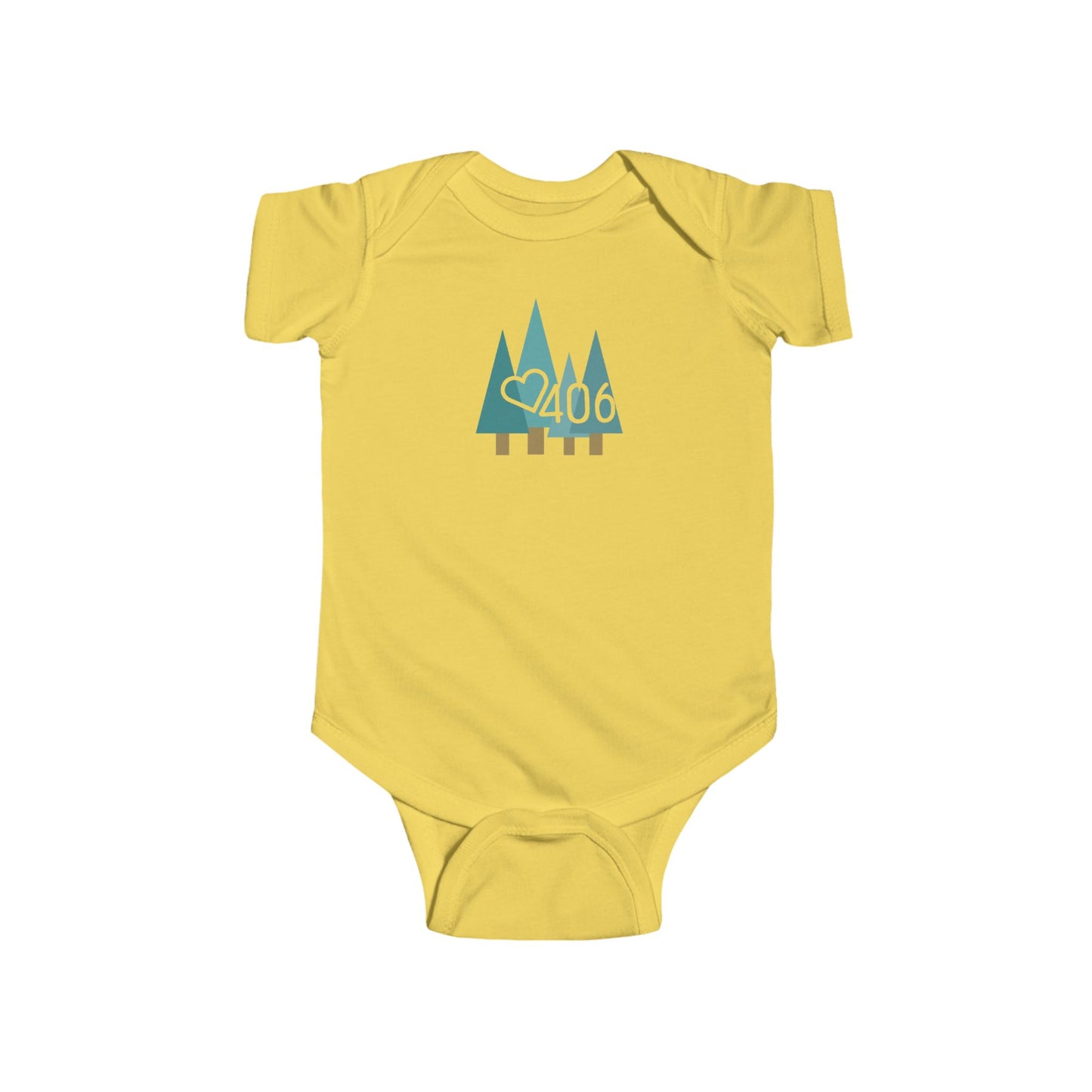 ITS406 Design Trees Baby Jersey Onesie