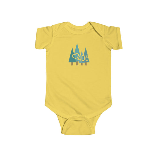 ITS406 Design Trees Baby Jersey Onesie