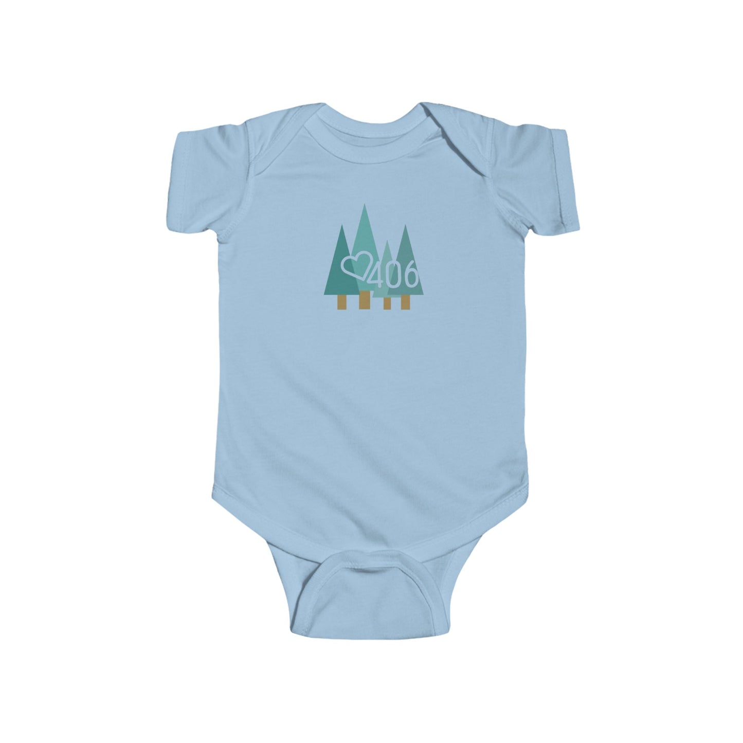 ITS406 Design Trees Baby Jersey Onesie