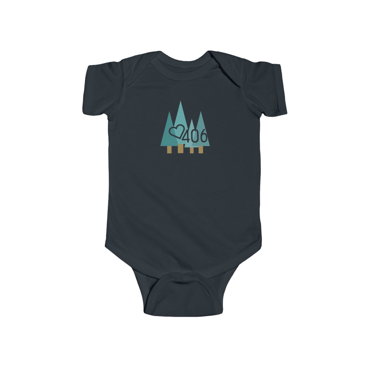 ITS406 Design Trees Baby Jersey Onesie