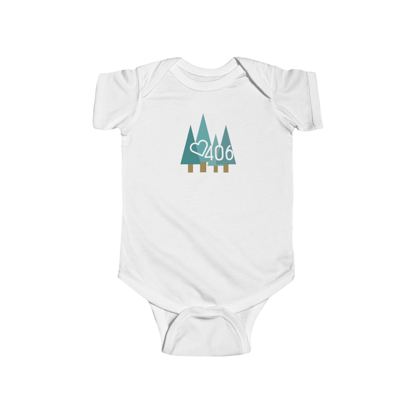 ITS406 Design Trees Baby Jersey Onesie