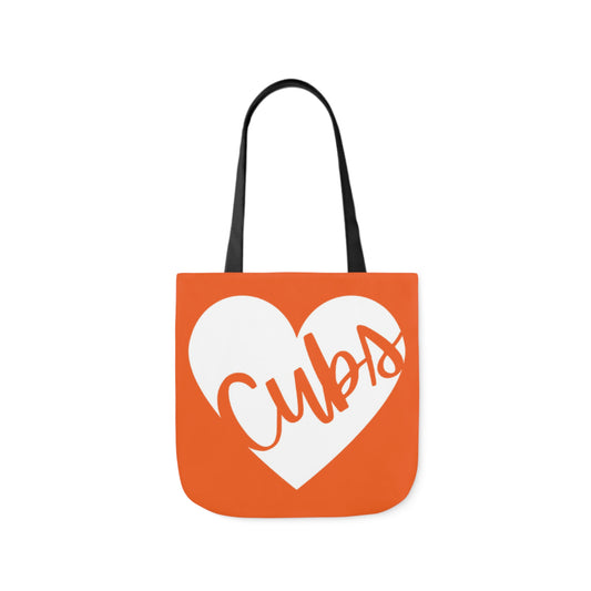 Generic Team Orange Canvas Tote Bag, 5-Color Straps - Cubs