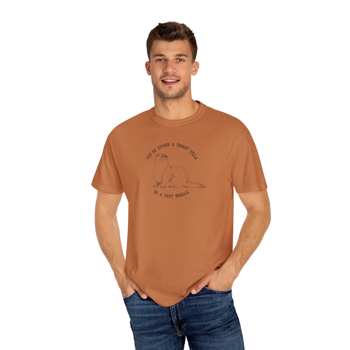 Unisex Garment-Dyed T-shirt - Fart Smella