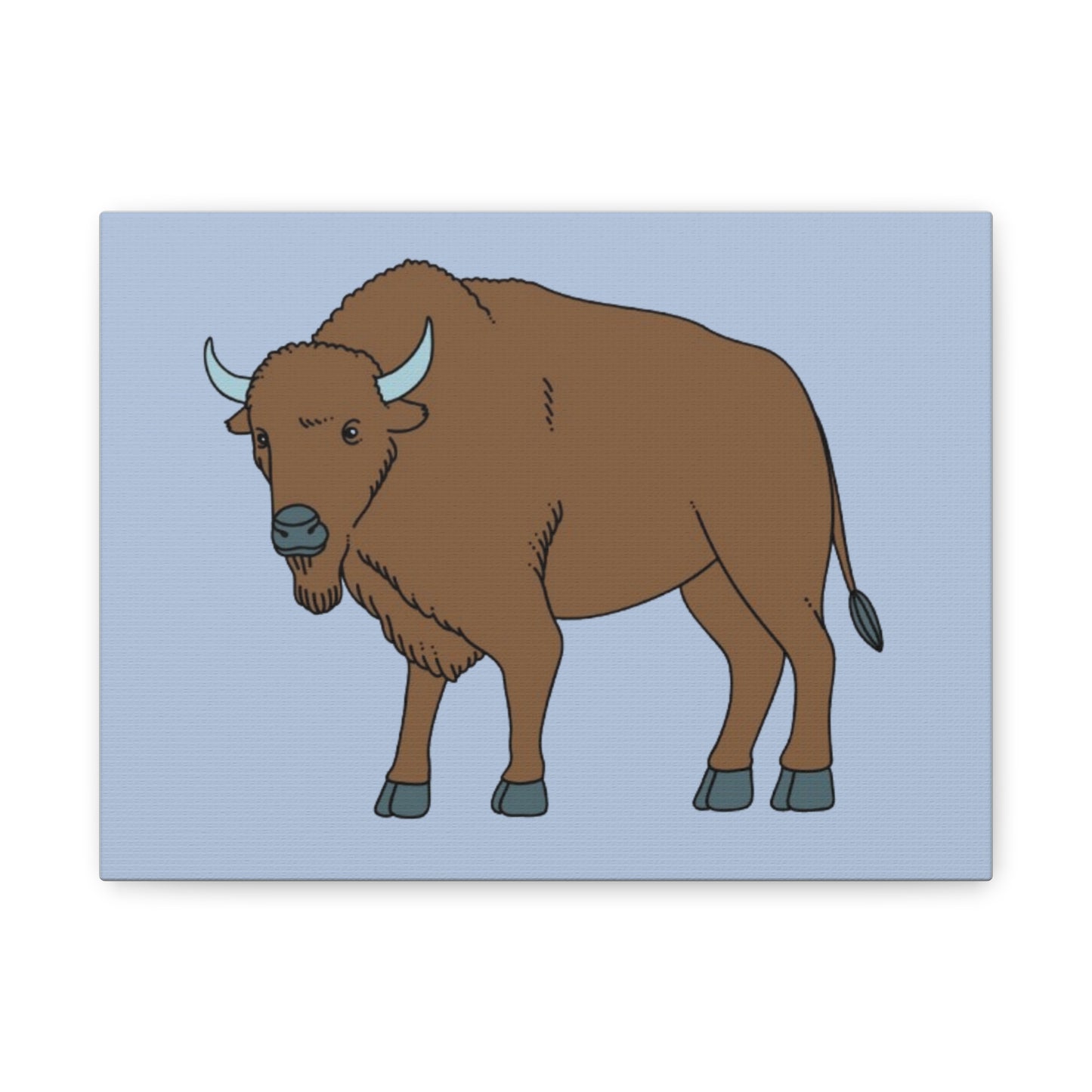 Copy of Stretched Matte Canvas 1.25" - Bison