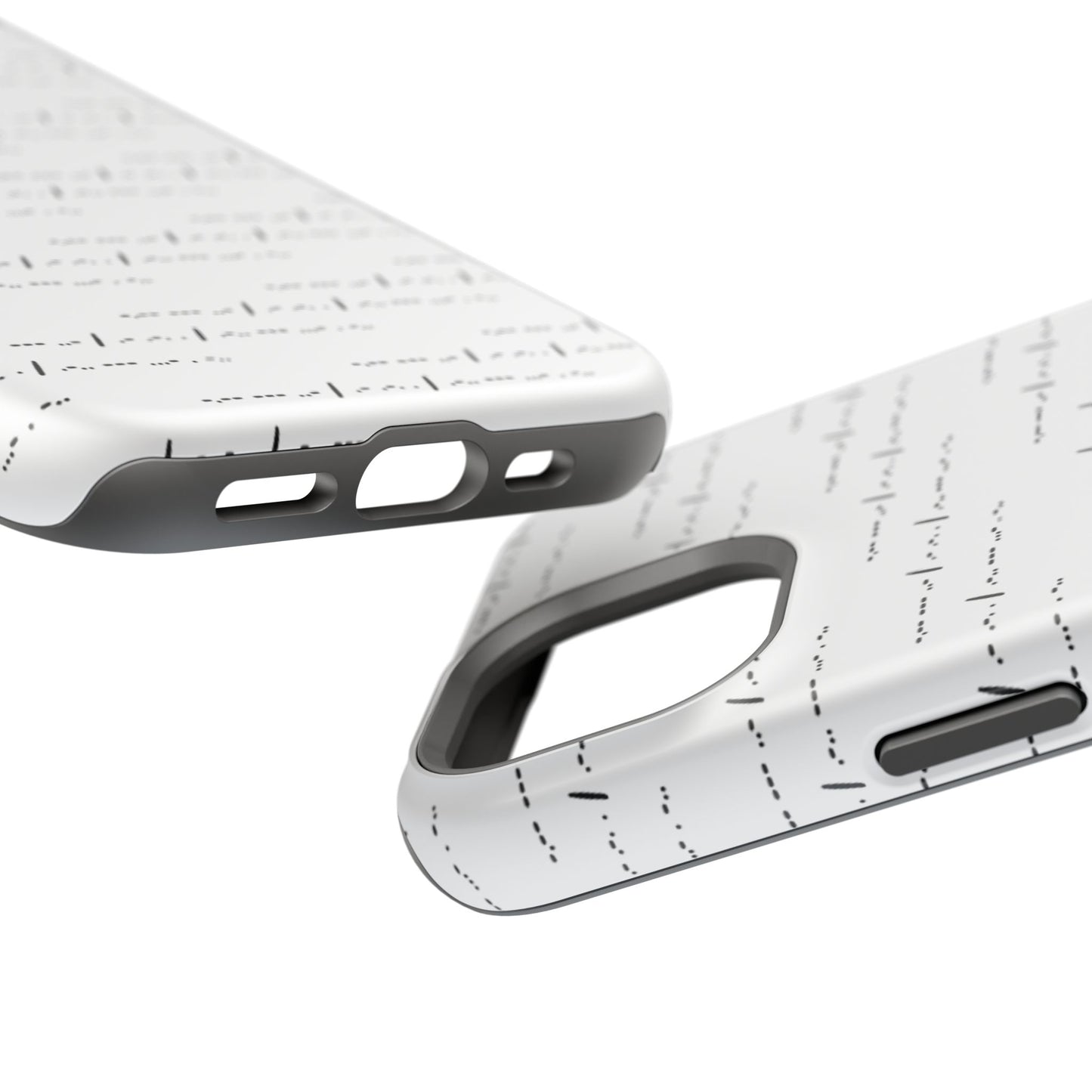 Phone Case - Impact-Resistant - "You Are Loved" Morse Code