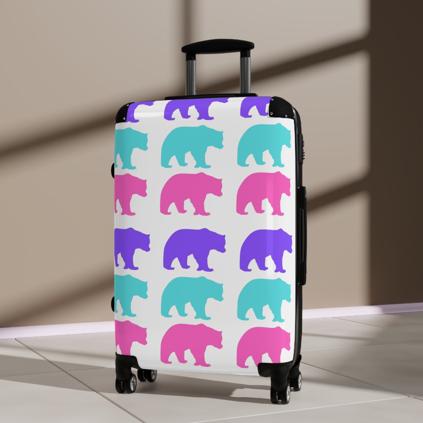 90s Inspired Mix & Match Suitcase - Bears