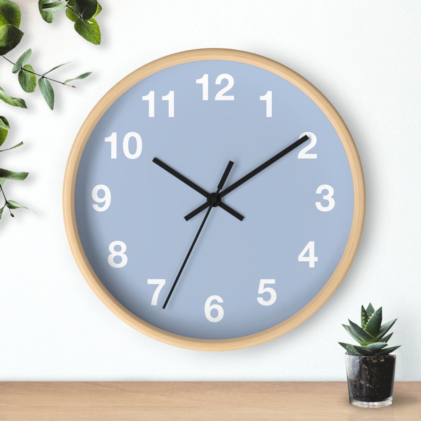 Wall Clock - Big Sky Blue