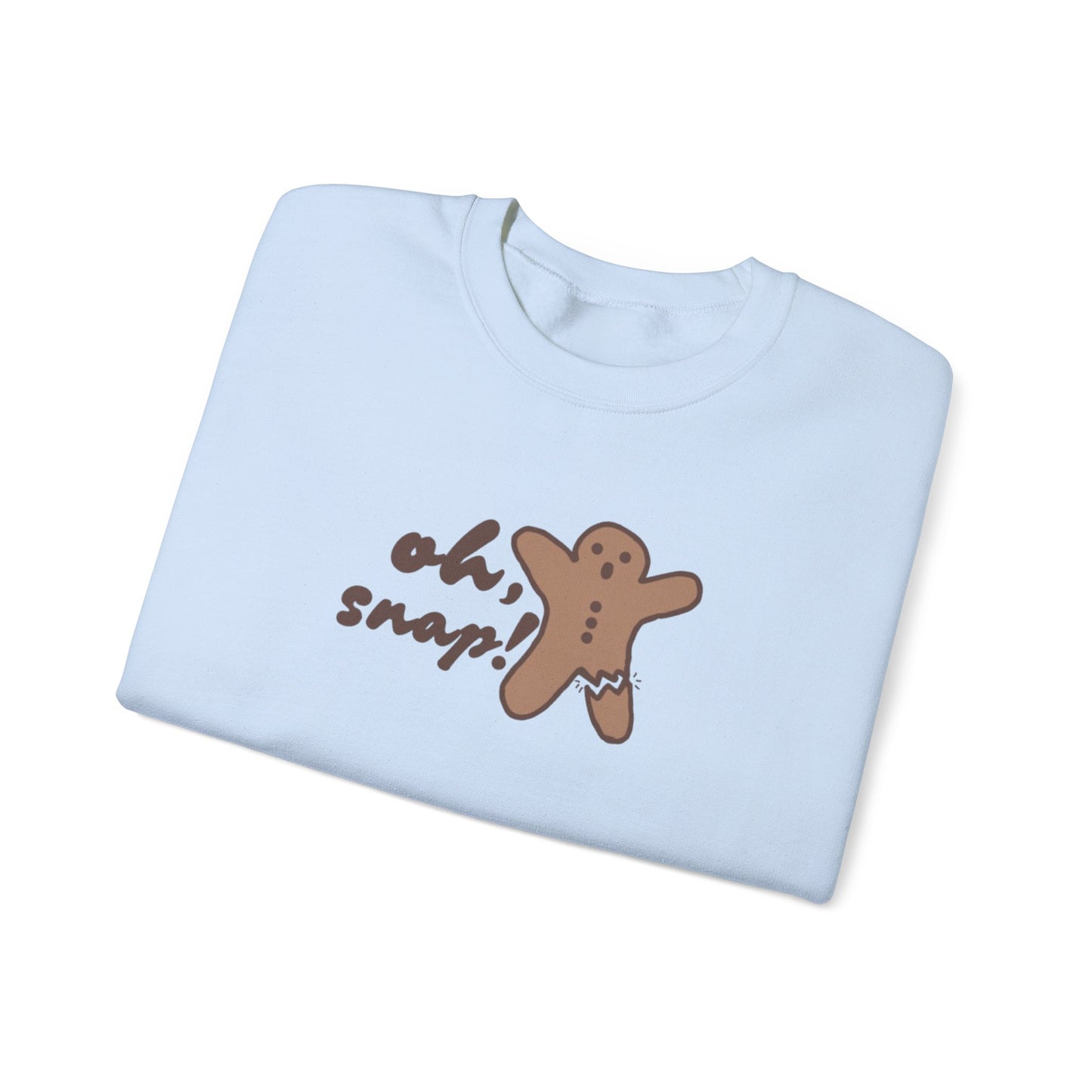 Festive Gingerbread Man Crewneck Sweatshirt