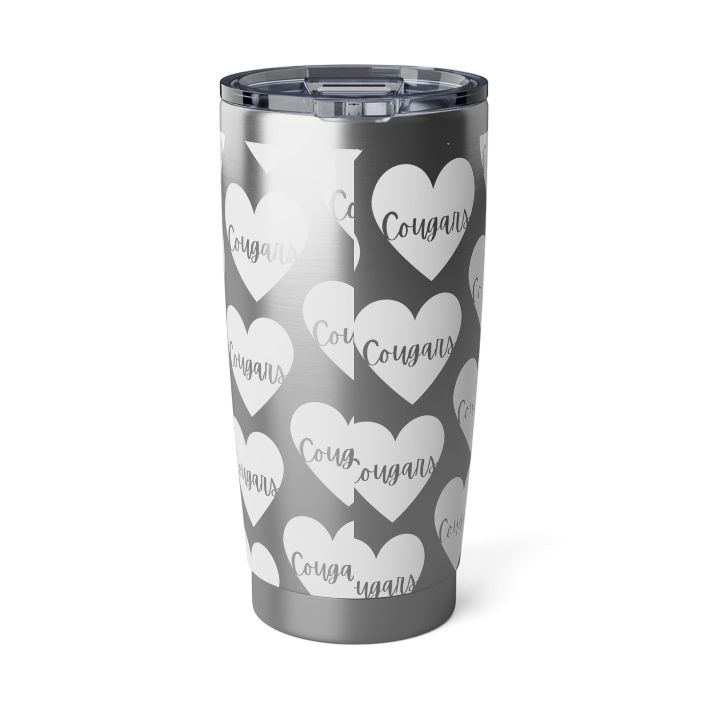 Generic Team Vagabond 20oz Steel Tumbler - Cougars Heart