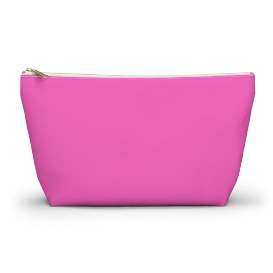 90's Inspired Mix & Match Accessory Pouch w T-bottom - Hot Pink