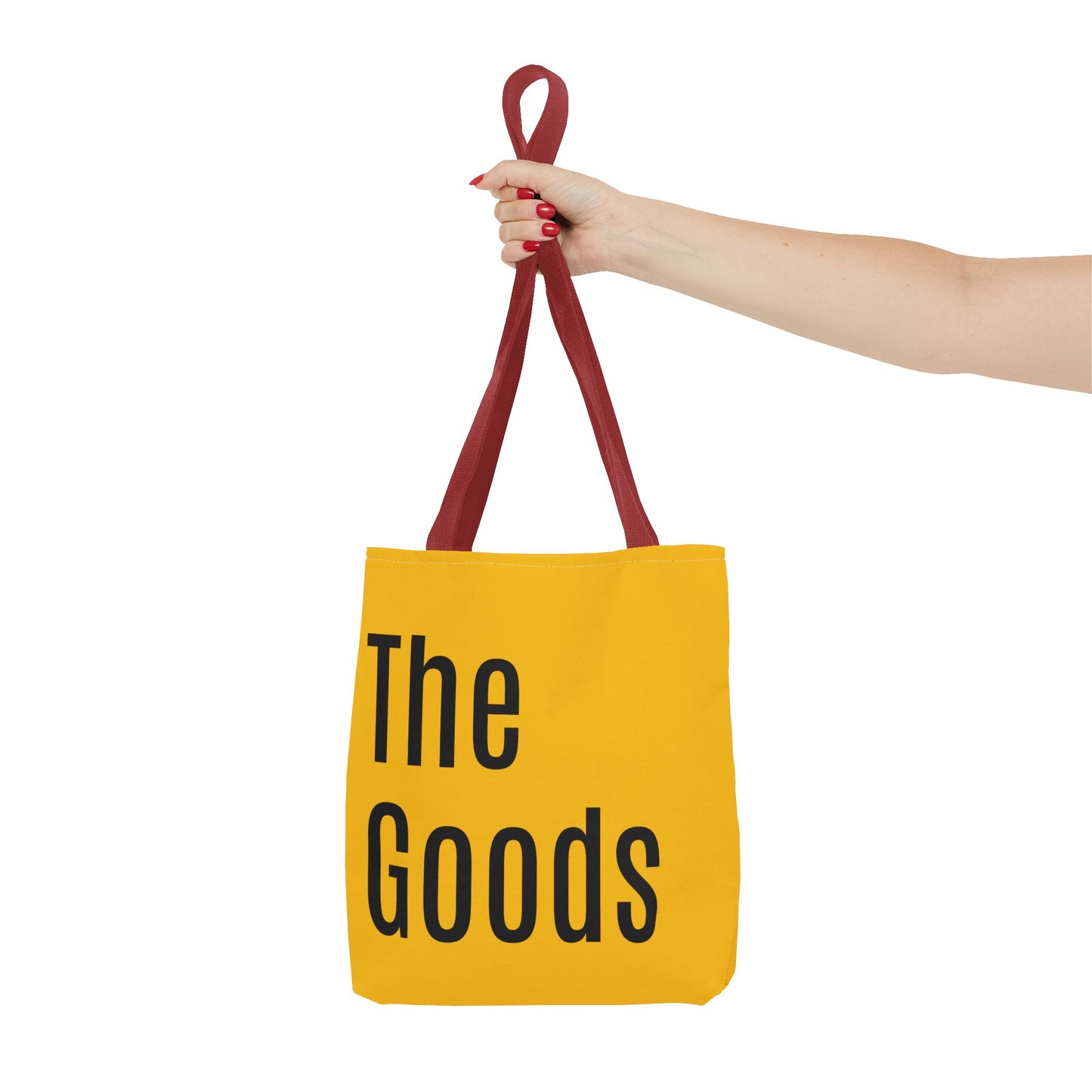 The Goods  Versatile Tote Bag (AOP) - Gold