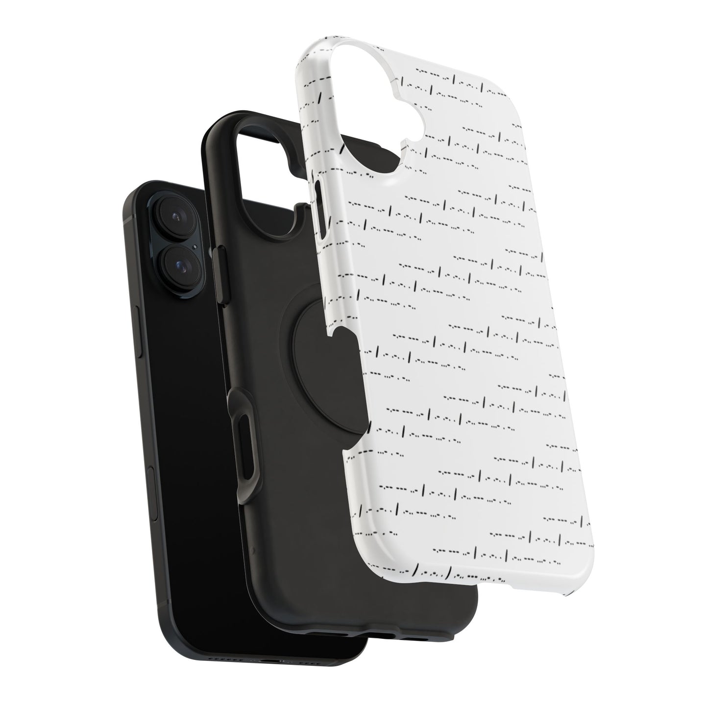 Phone Case - Impact-Resistant - "You Are Loved" Morse Code