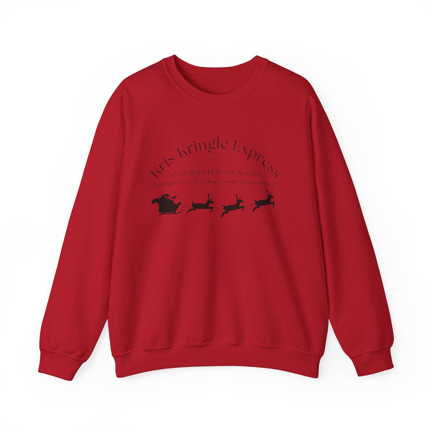 Festive Adult Unisex Crewneck Sweatshirt - Kris Kringle Express