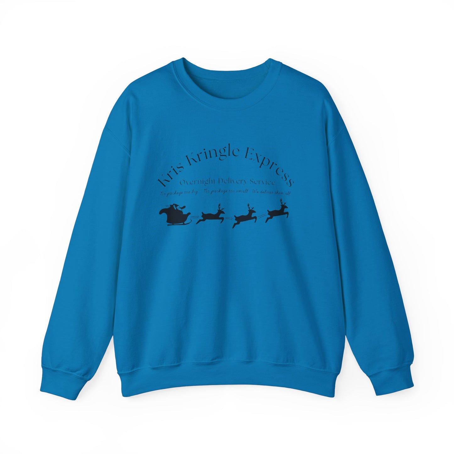 Festive Adult Unisex Crewneck Sweatshirt - Kris Kringle Express