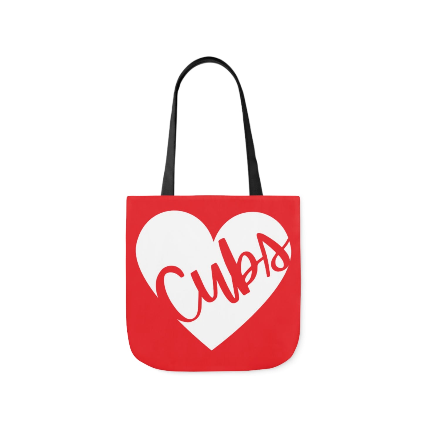 Generic Team Red Canvas Tote Bag, 5-Color Straps - Cubs