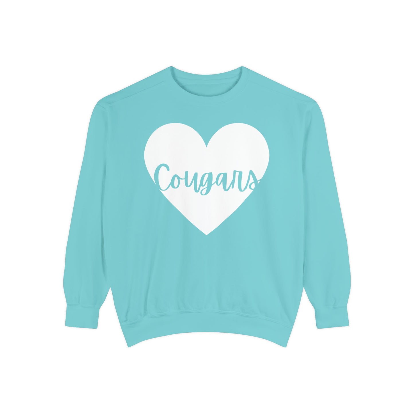 Generic Team Crewneck Sweatshirt - Cougars Heart