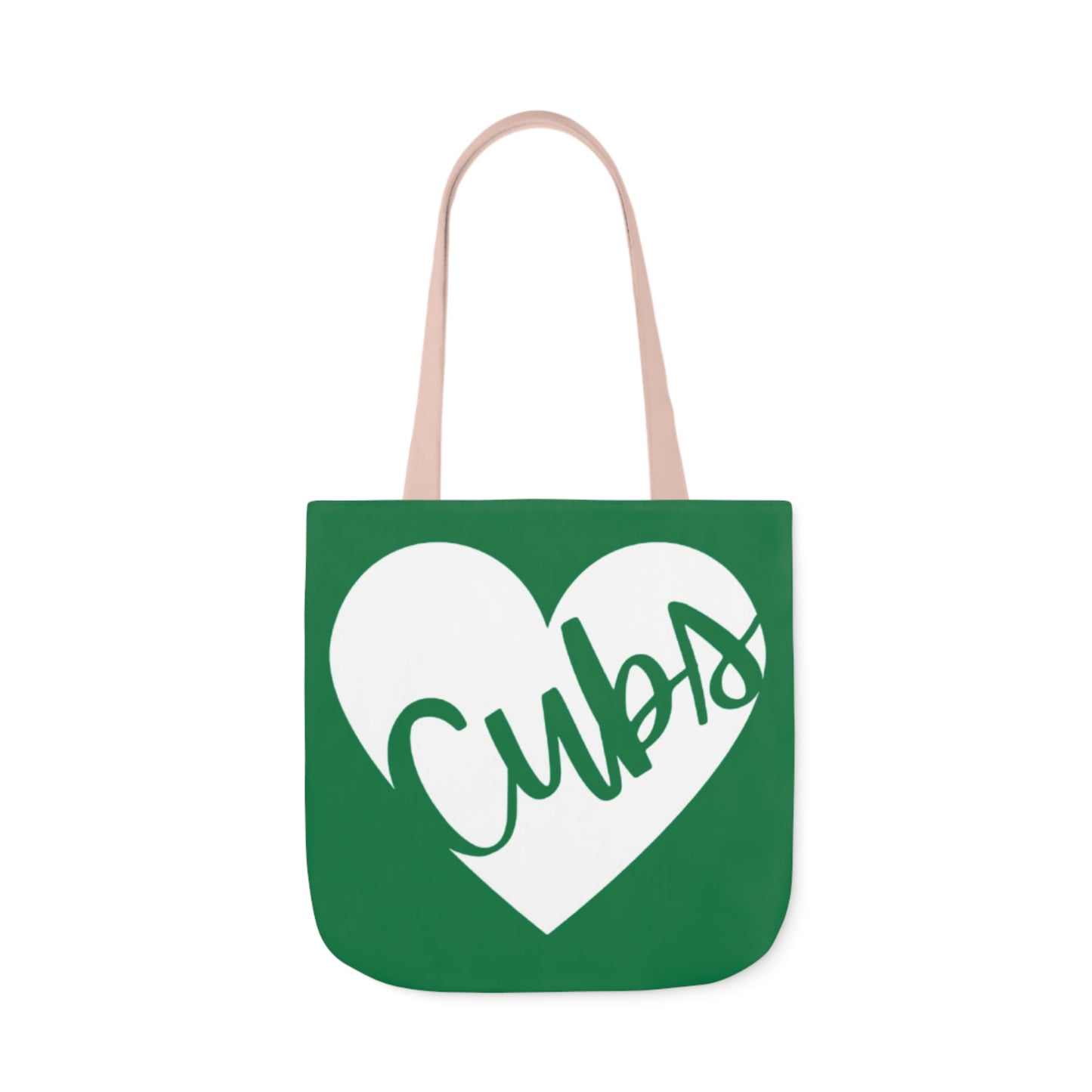 Generic Team Green Canvas Tote Bag, 5-Color Straps - Cubs