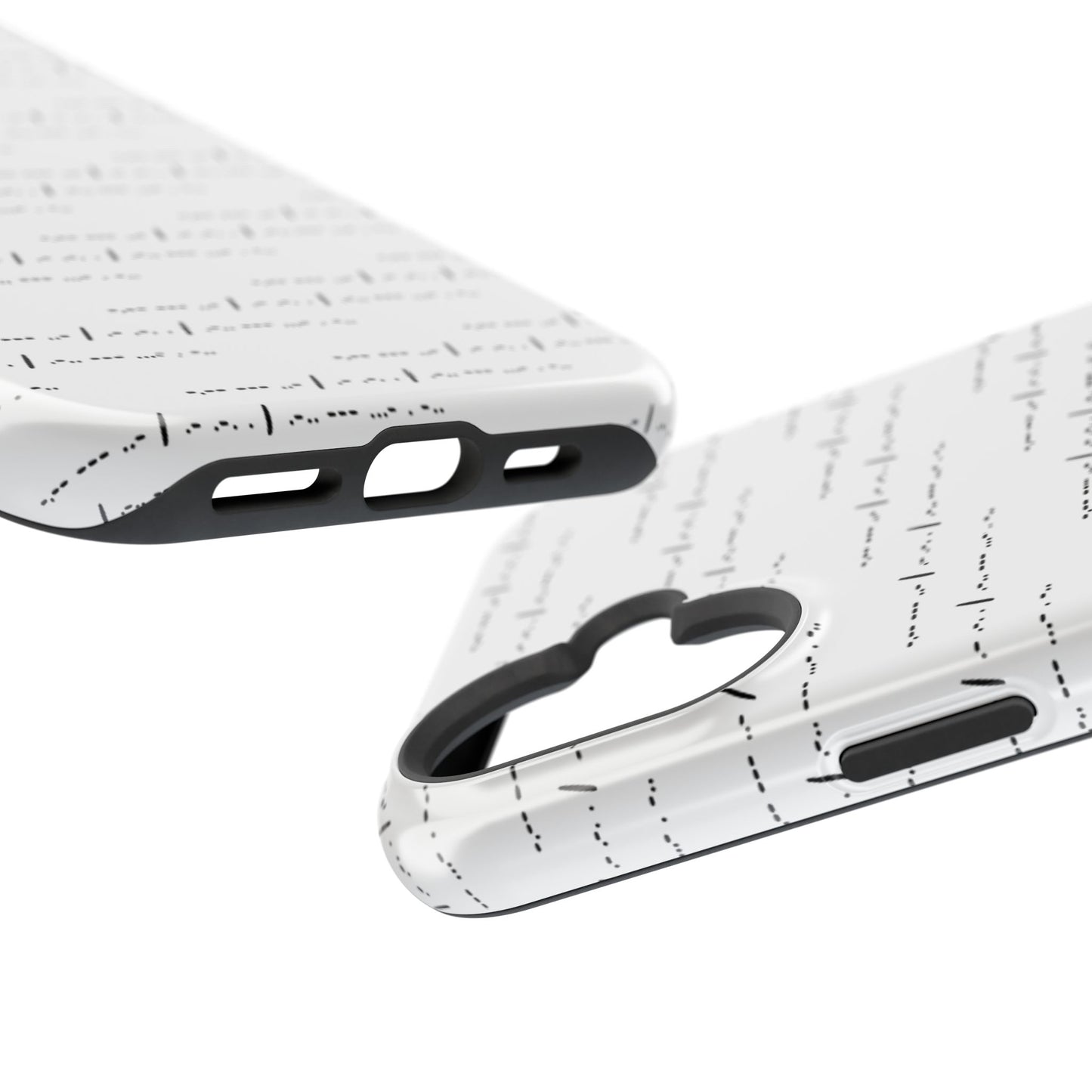 Phone Case - Impact-Resistant - "You Are Loved" Morse Code