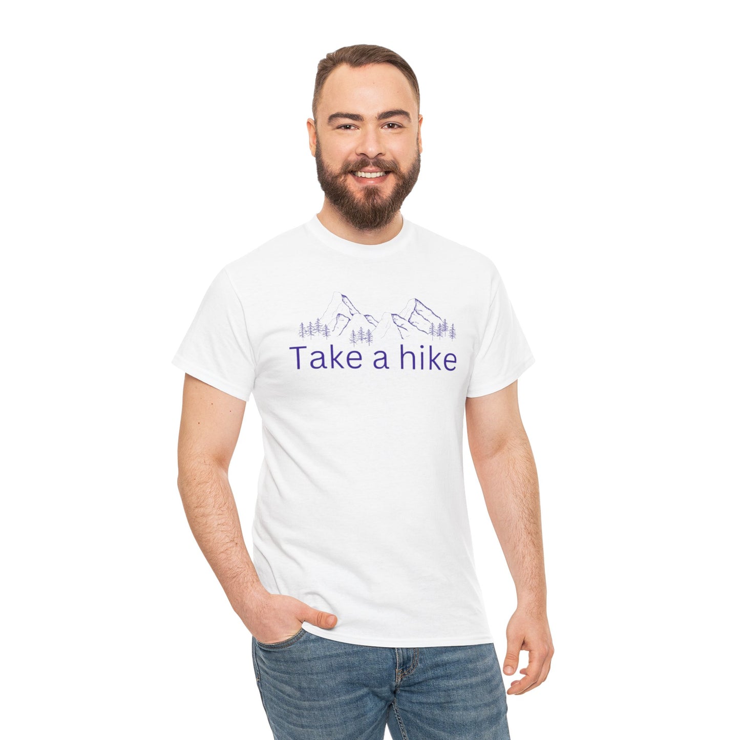 406  Take a Hike Unisex Heavy Cotton Tee