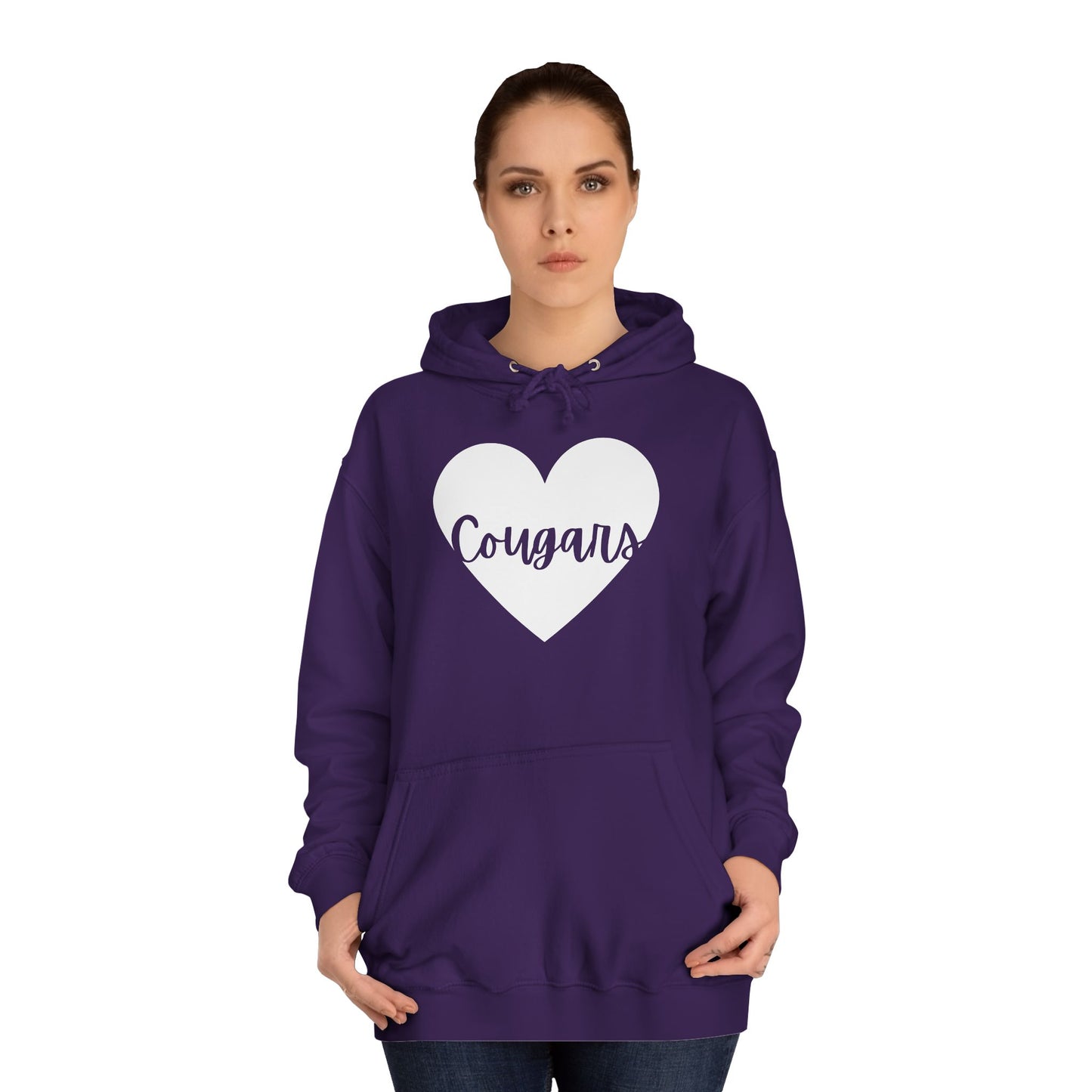 Generic Team Hoodie - Cougars Heart