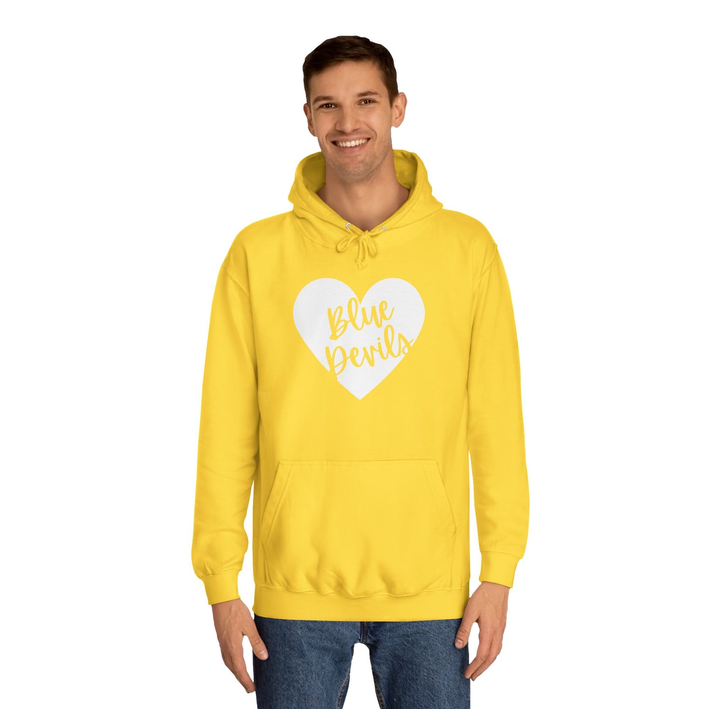 Generic Team Hoodie - Blue Devils Heart