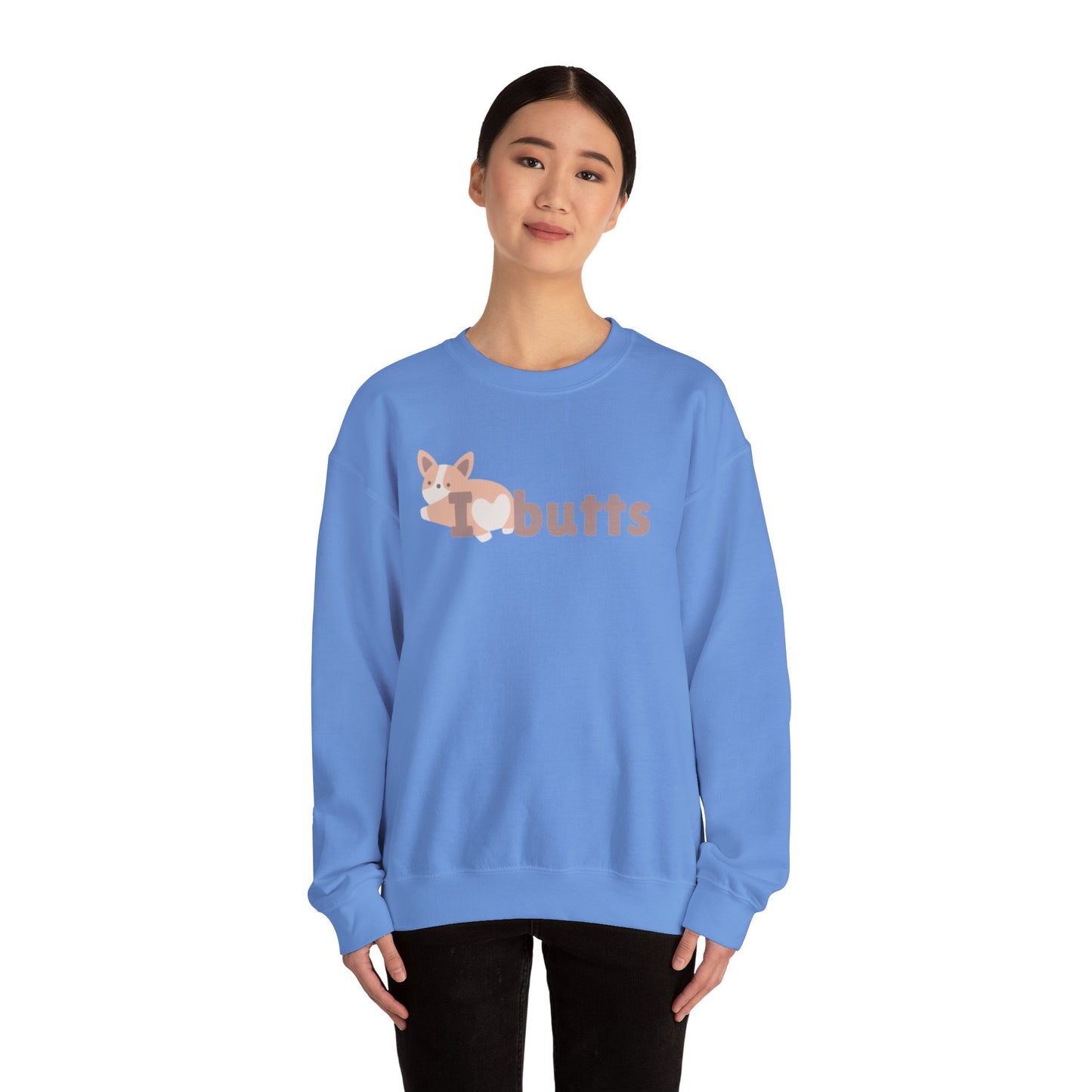 Butts Unisex Heavy Blend™ Crewneck Sweatshirt