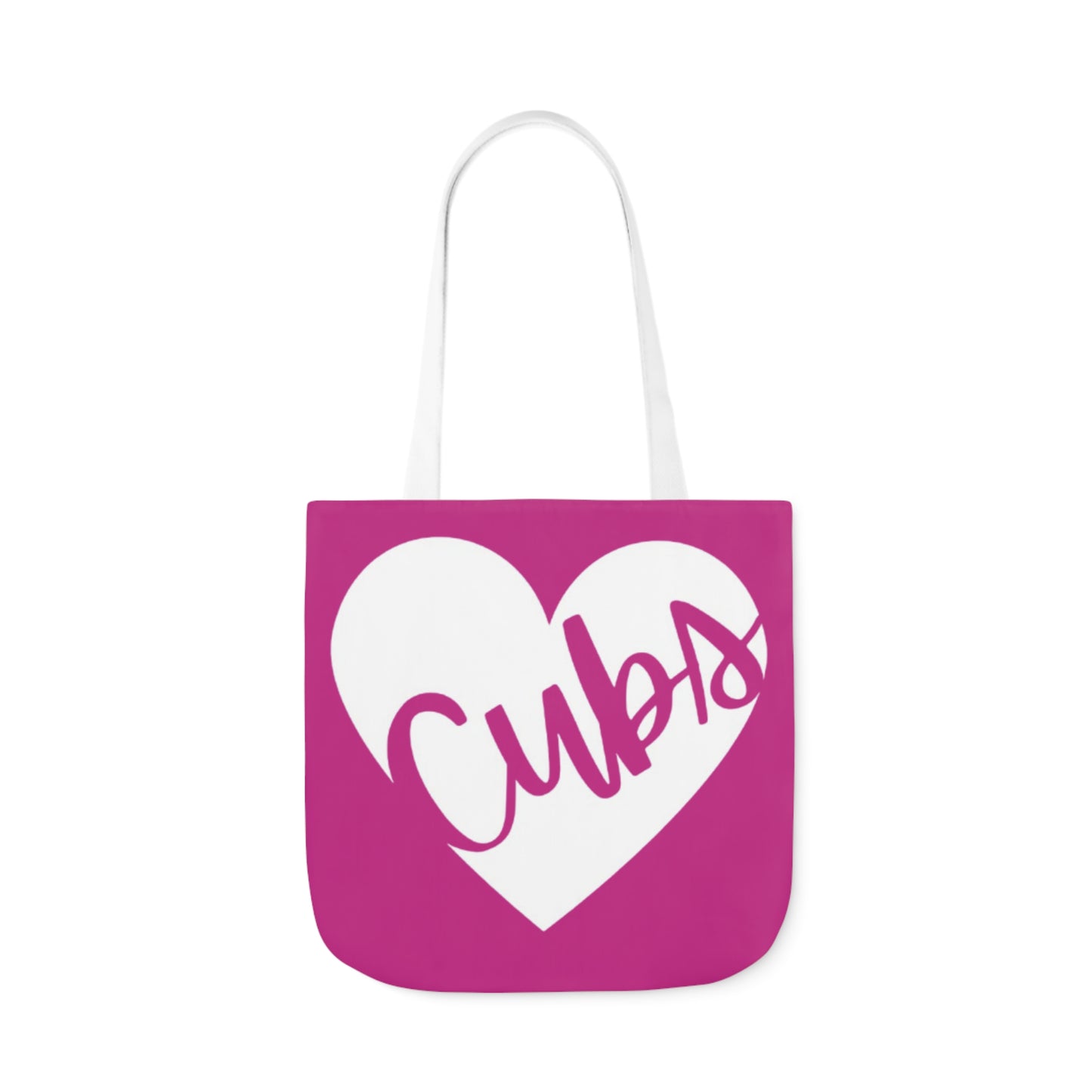 Generic Team Dark Pink Canvas Tote Bag, 5-Color Straps - Cubs