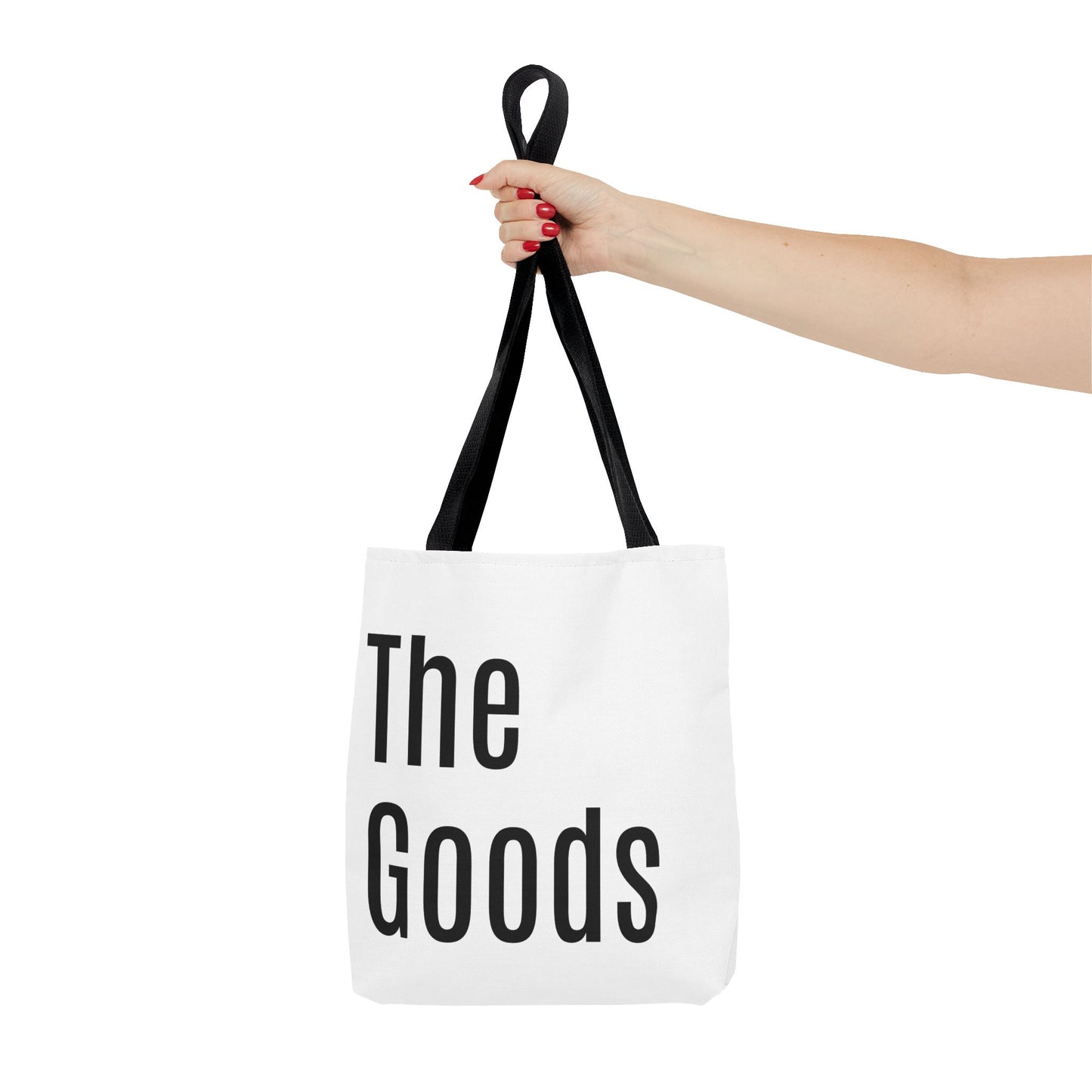 The Goods  Versatile Tote Bag (AOP) - White