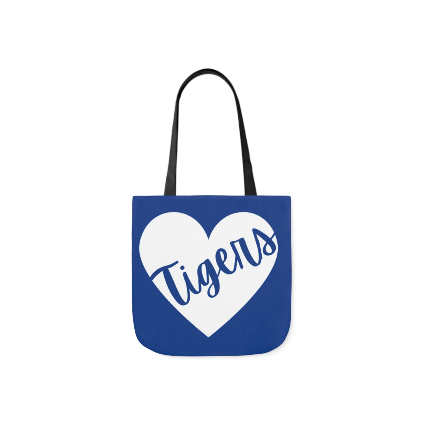 Generic Team Royal Blue Canvas Tote Bag, 5-Color Straps - Tigers