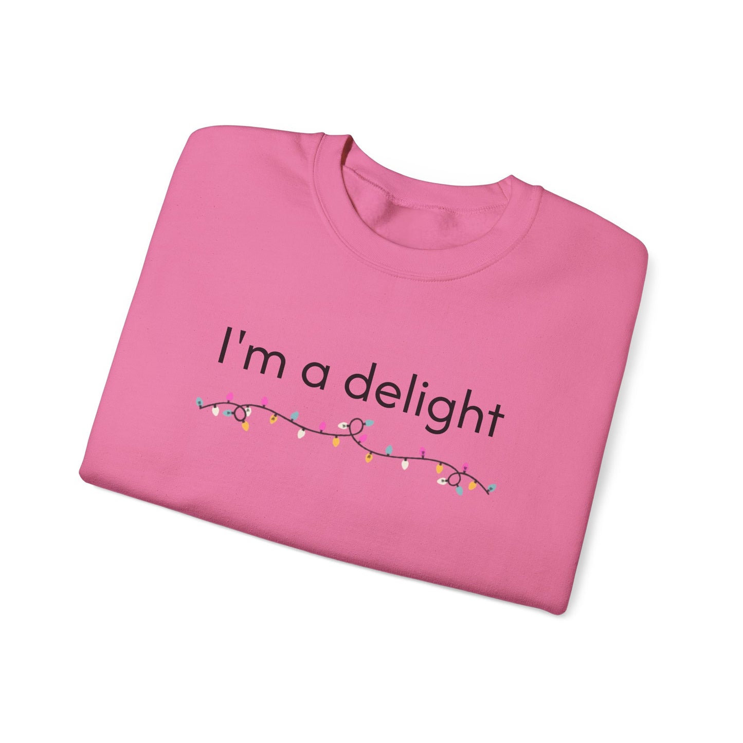 Festive Adult Unisex Crewneck Sweatshirt - Delight