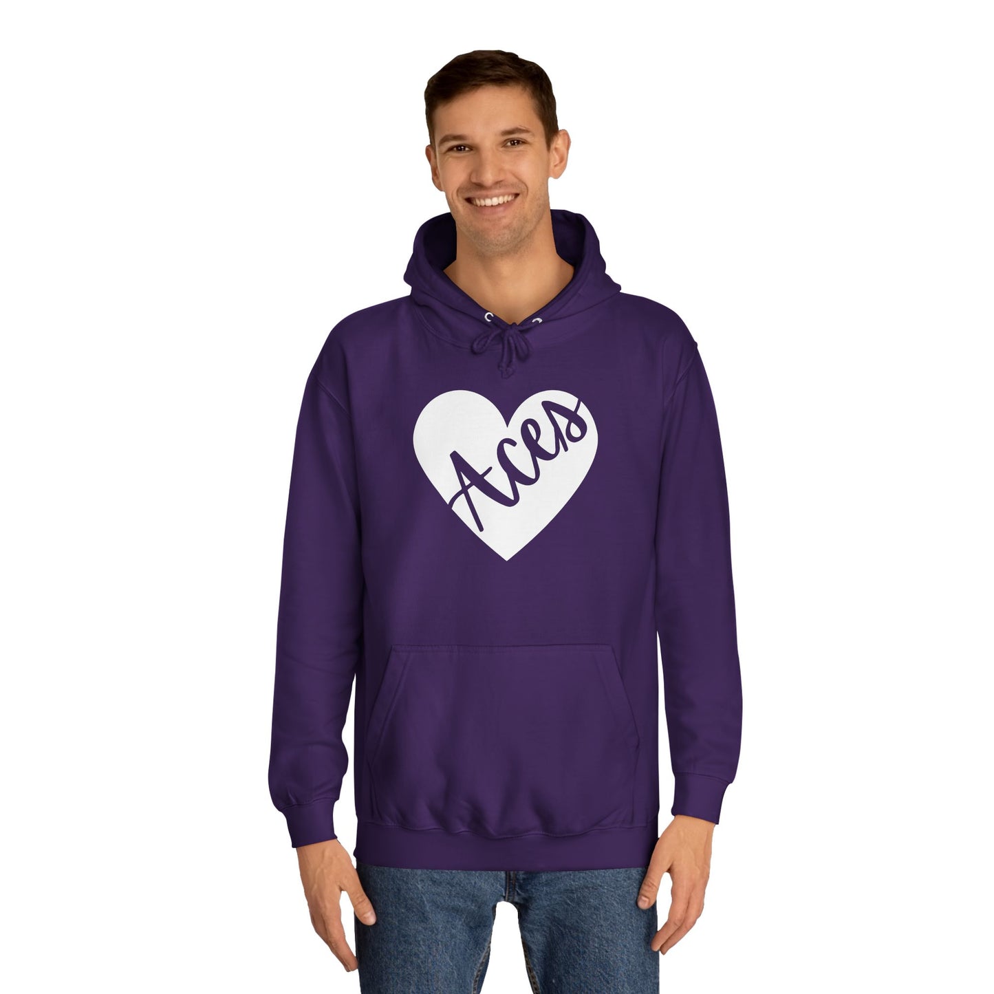 Generic Team Heart Hoodie - Aces