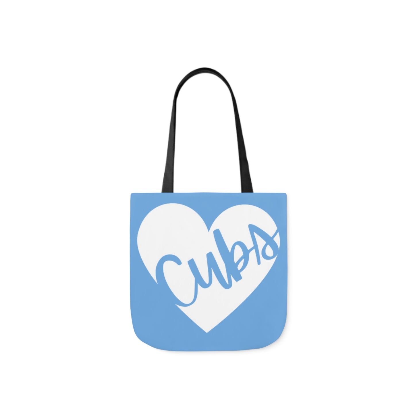 Generic Team Light Blue Canvas Tote Bag, 5-Color Straps - Cubs