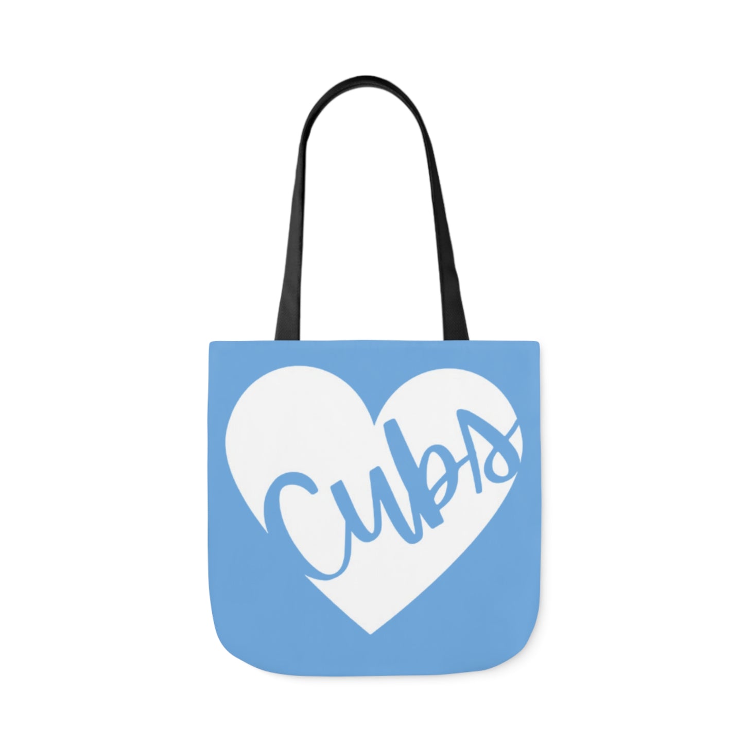 Generic Team Light Blue Canvas Tote Bag, 5-Color Straps - Cubs