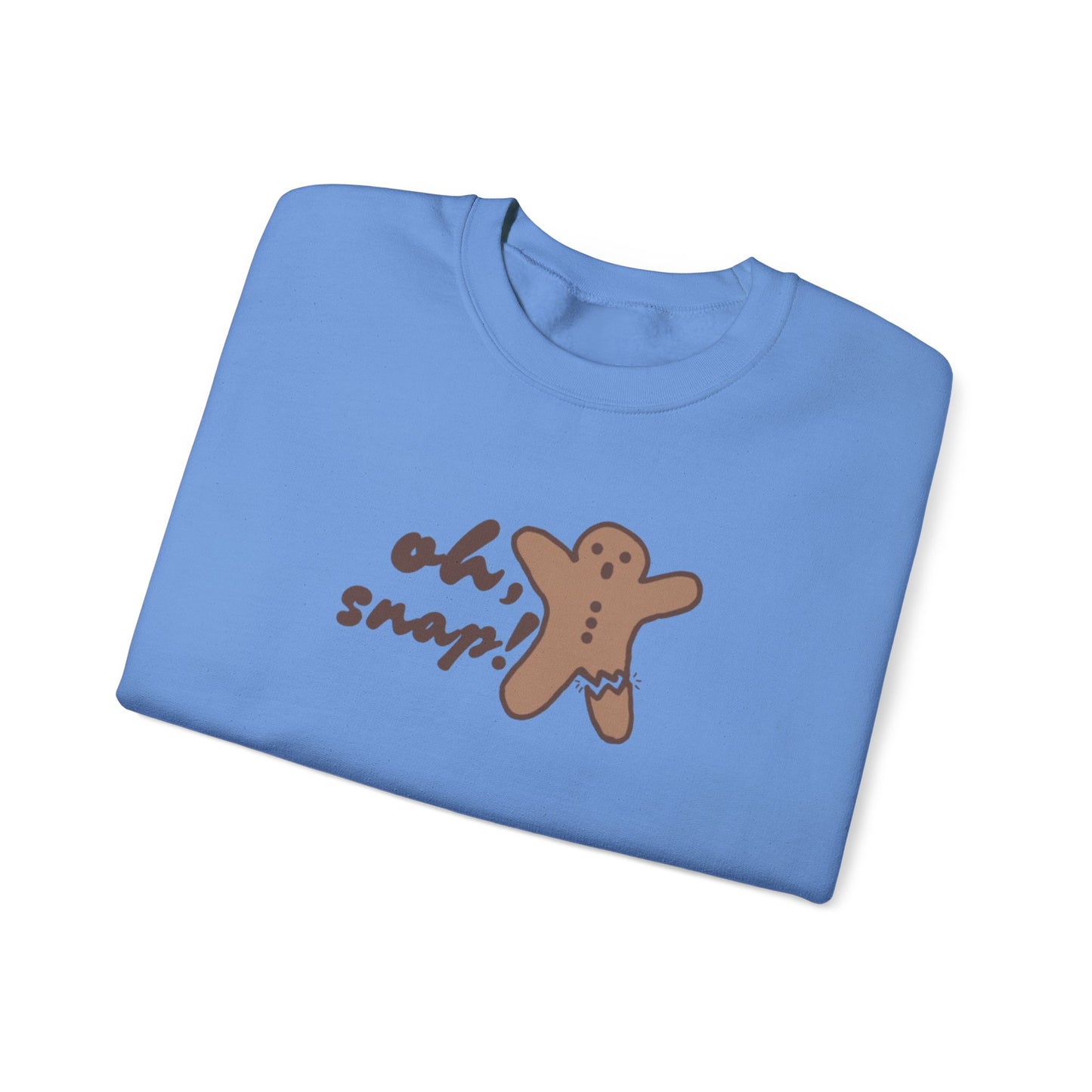 Festive Gingerbread Man Crewneck Sweatshirt