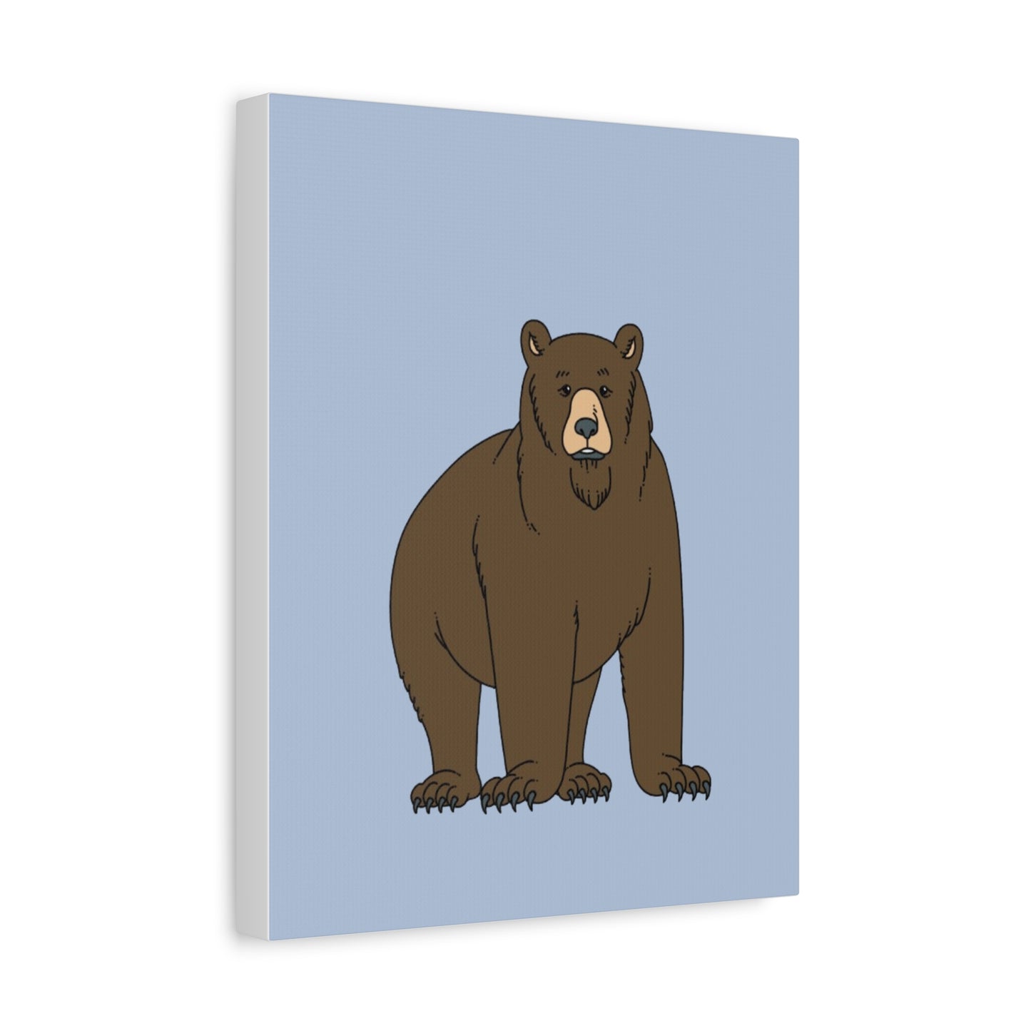 Stretched Matte Canvas 1.25" - Bear