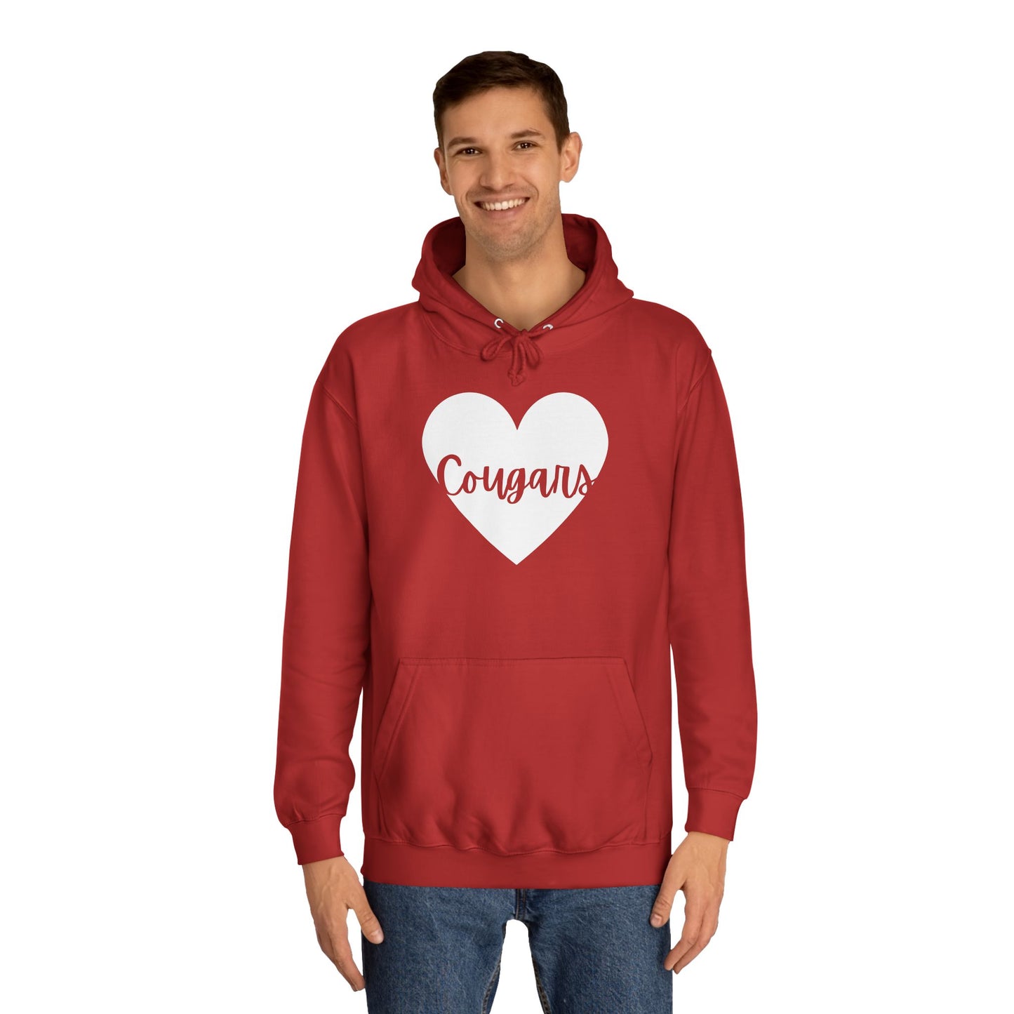 Generic Team Hoodie - Cougars Heart