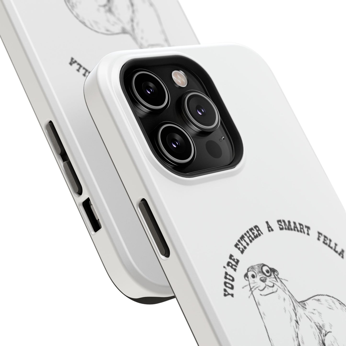 Impact-Resistant Cases - Fart Smella White