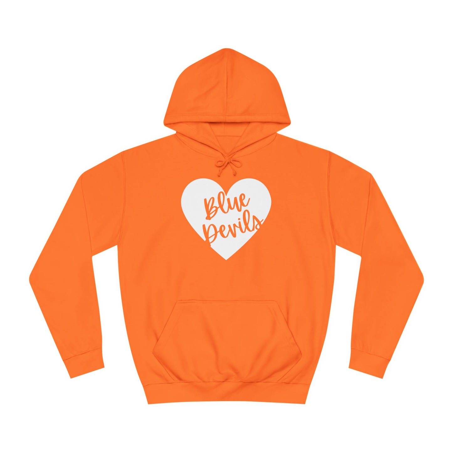 Generic Team Hoodie - Blue Devils Heart