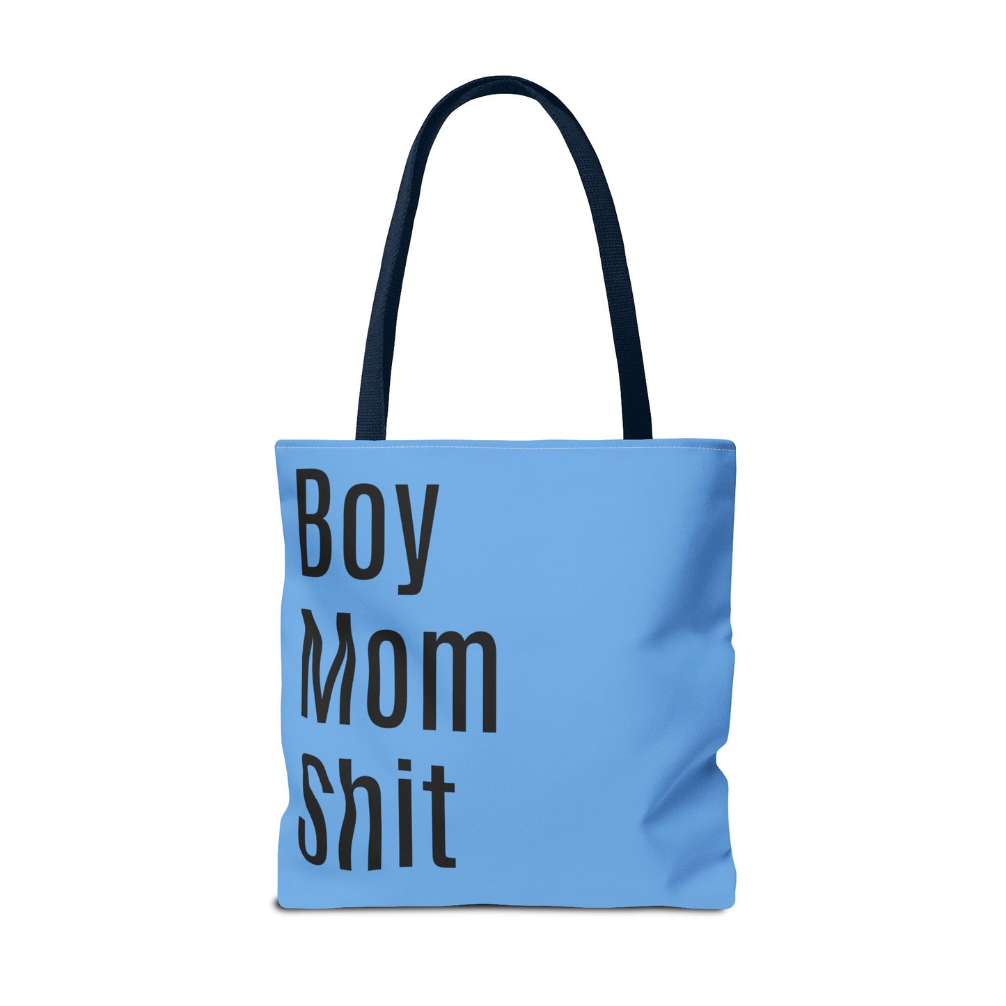 Boy Mom  Versatile Tote Bag (AOP) - Blue