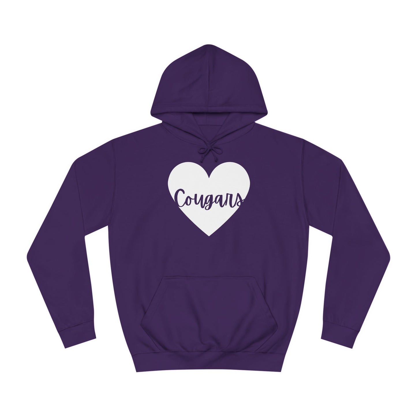 Generic Team Hoodie - Cougars Heart