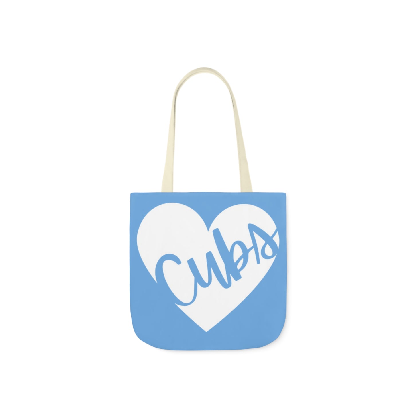 Generic Team Light Blue Canvas Tote Bag, 5-Color Straps - Cubs