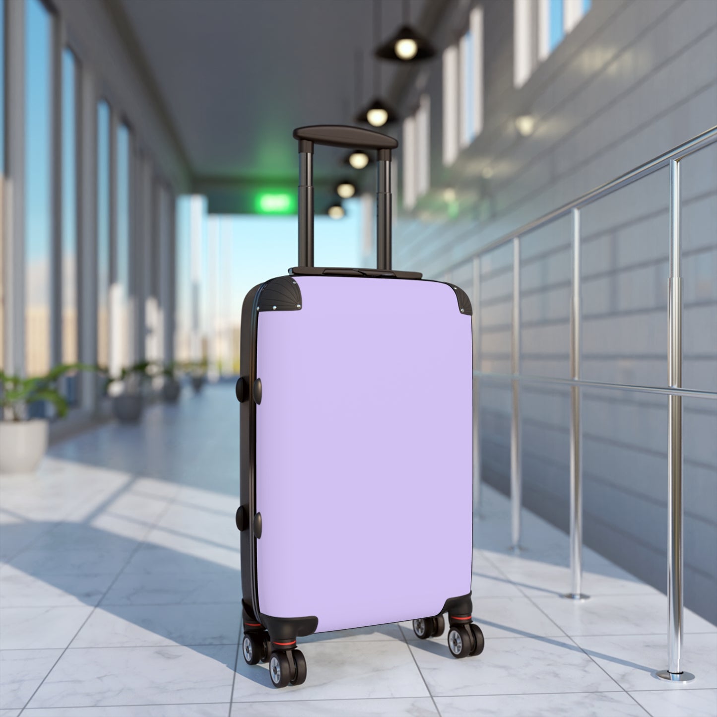 90's Inspired Mix & Match Suitcase - Perfectly Purple