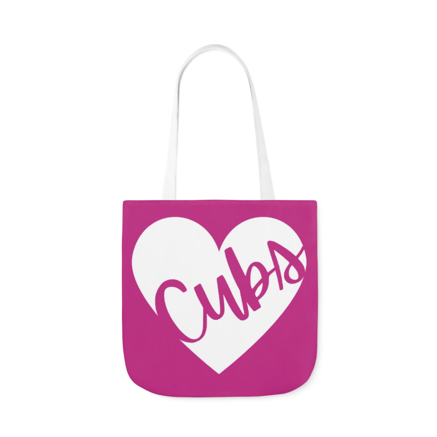 Generic Team Dark Pink Canvas Tote Bag, 5-Color Straps - Cubs