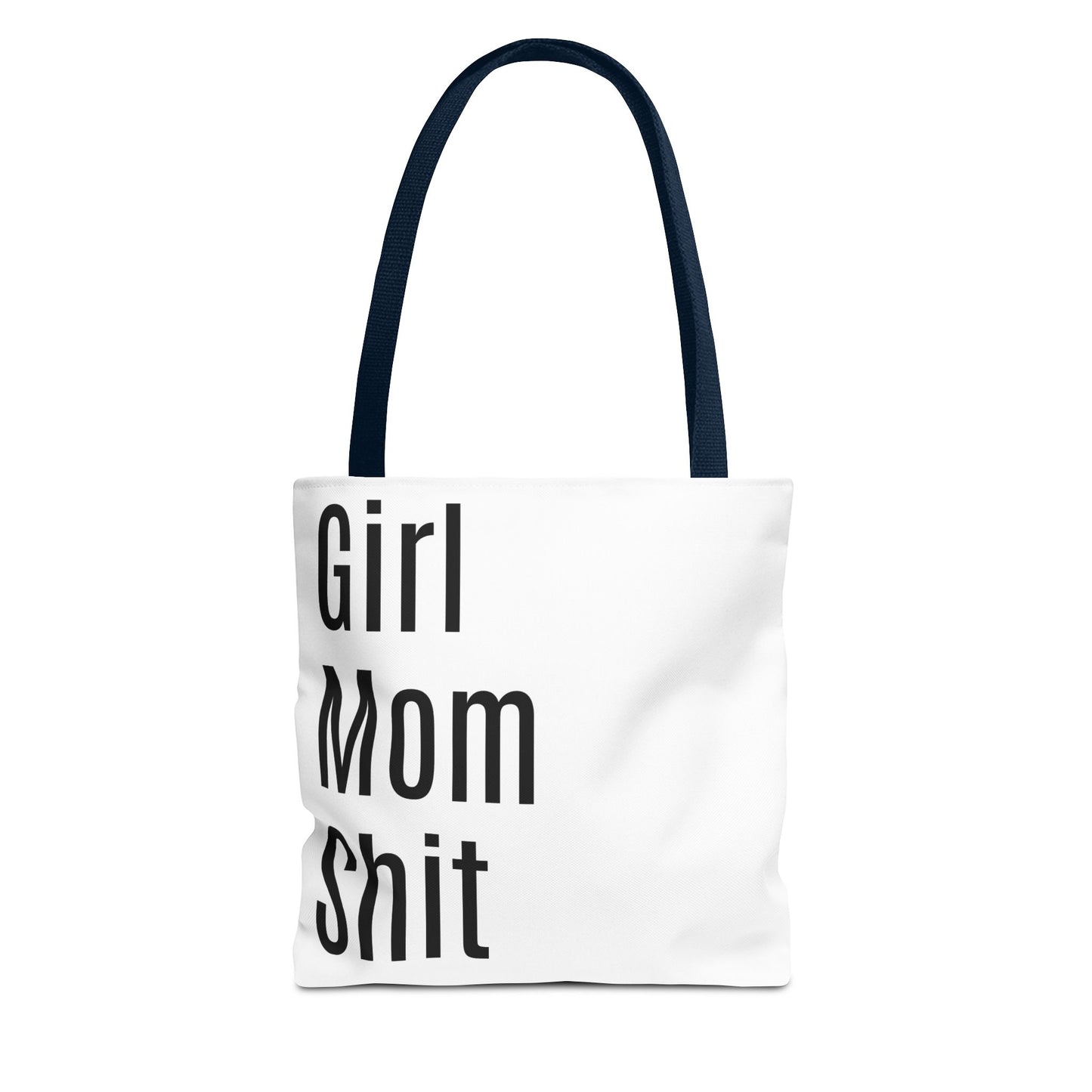 Girl Mom  Versatile Tote Bag (AOP) - White