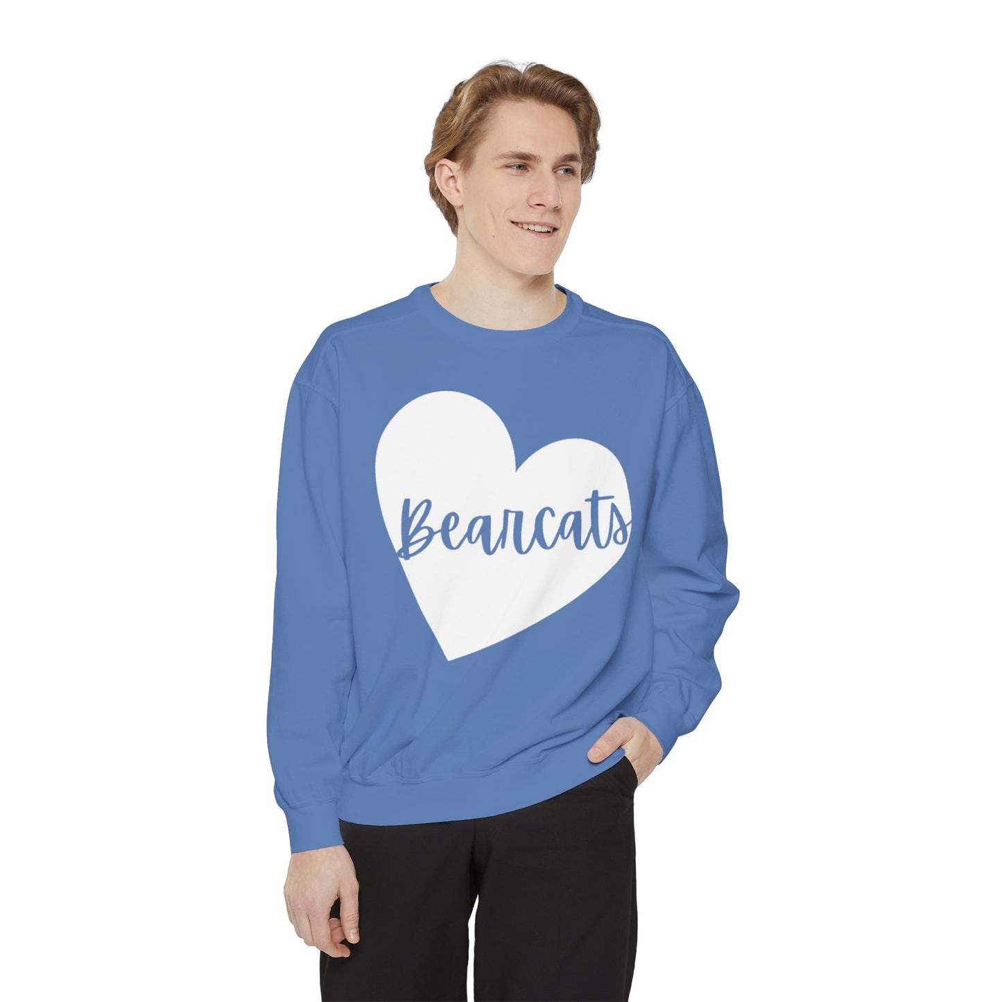 Generic Team Crewneck Sweatshirt - Bearcats Heart